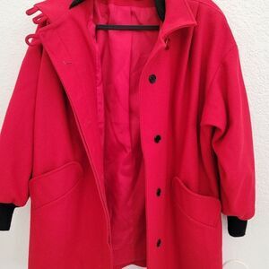 𝅺WINTER coat- Red color Hermax kay